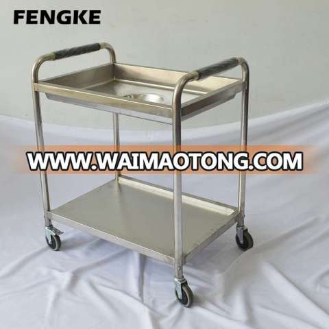 hotel kitchen utensils kitchen medical tool cleaning tea food cart trolley tools 4 wheel